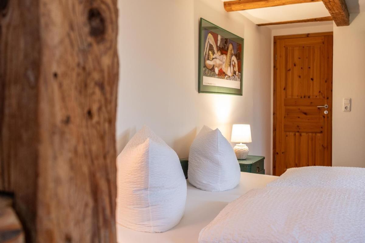Apartmenthaus Brunnenhof Papstdorf Exteriör bild