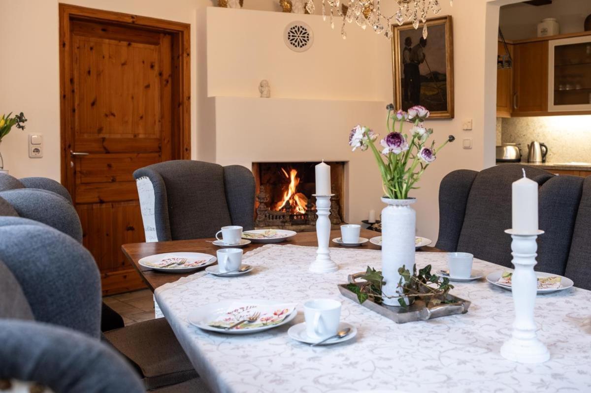 Apartmenthaus Brunnenhof Papstdorf Exteriör bild