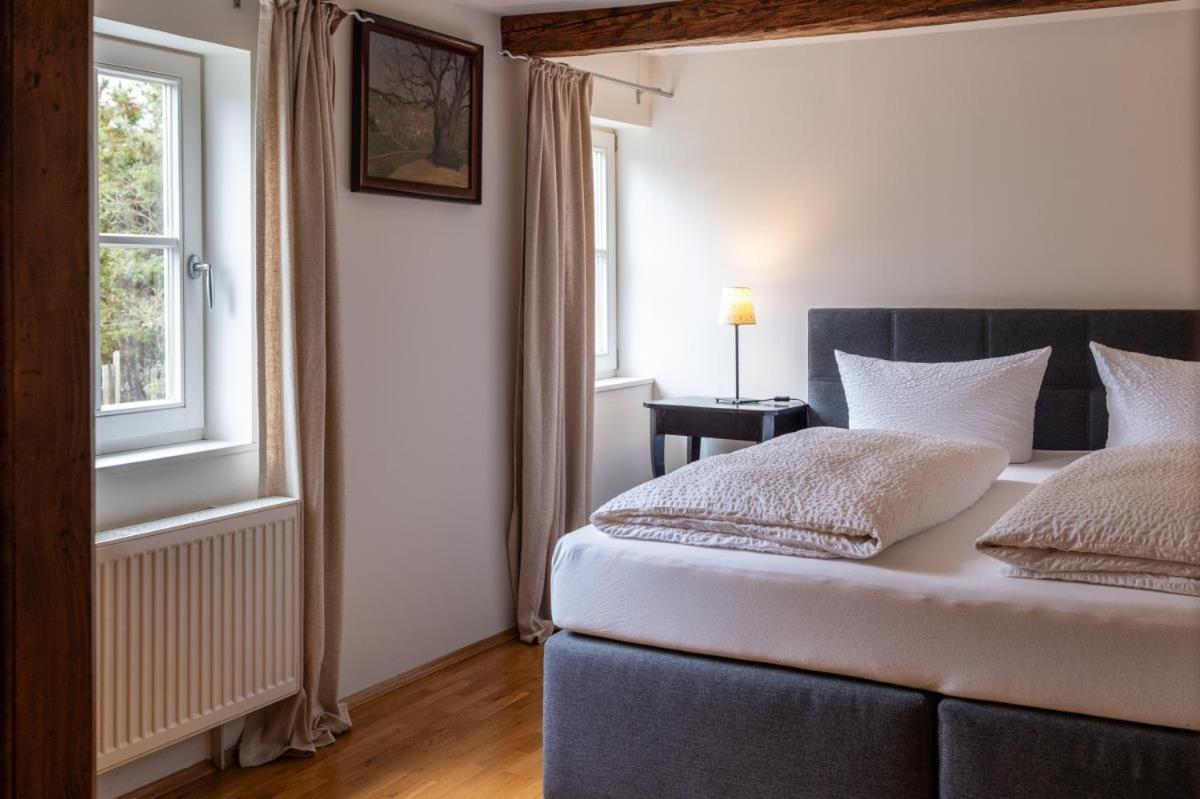 Apartmenthaus Brunnenhof Papstdorf Exteriör bild