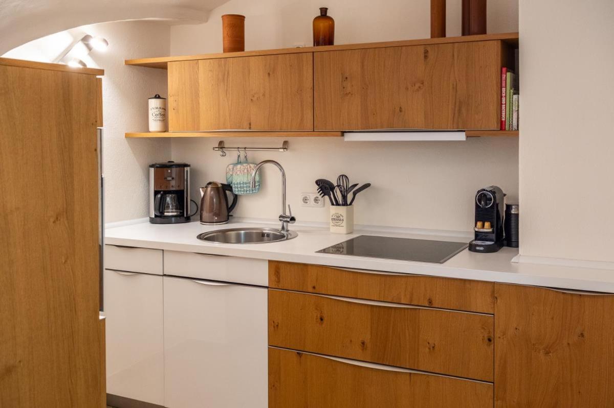 Apartmenthaus Brunnenhof Papstdorf Exteriör bild