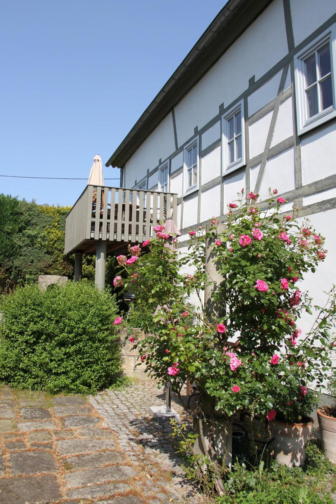 Apartmenthaus Brunnenhof Papstdorf Exteriör bild